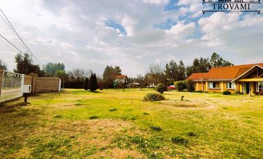 VENTA HERMOSA PARCELA  5000M2 CON CASA DE 133M2 , COLONIAS DE PAINE, PAINE