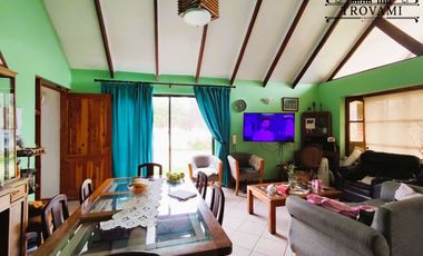 VENTA HERMOSA PARCELA  5000M2 CON CASA DE 133M2 , COLONIAS DE PAINE, PAINE