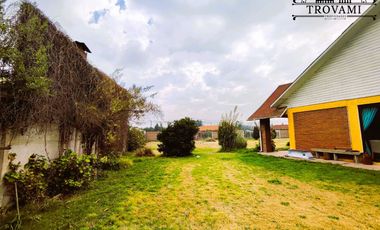 VENTA HERMOSA PARCELA  5000M2 CON CASA DE 133M2 , COLONIAS DE PAINE, PAINE