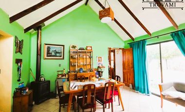 VENTA HERMOSA PARCELA  5000M2 CON CASA DE 133M2 , COLONIAS DE PAINE, PAINE