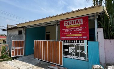 Rumah Siap Huni Terjangkau deket stasiun Bojong Gede Cicilan 2 JUTAAN Saja!