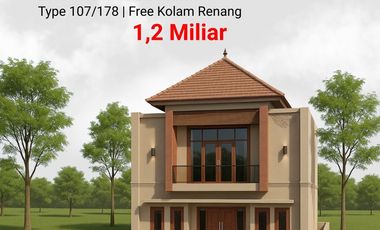 Jual Rumah Siap Bangun Telanai