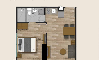 For Assume: 1-Bedroom Unit with Balcony in Mandtra Residences Tower 3 with view of Mactan Channel and City