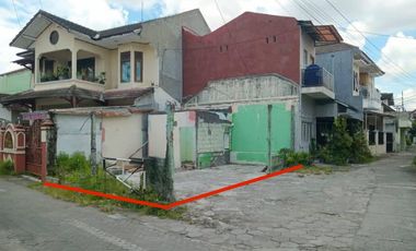 Dijual Tanah Hak Milik 91m2 di Dekat Balaikota Jogja Jl Kusumanegara