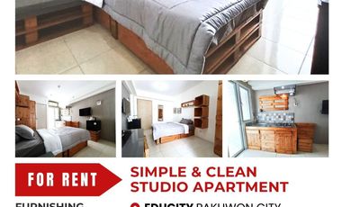 SEWA ANEKA STUDIO FURNIS APARTEMEN EDUCITY