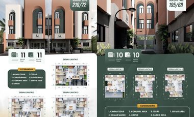 Jual Kost di Kampus Universitas Indonesia Depok Fully Furnish Bangunan Baru Strategis Cocok untuk Investasi