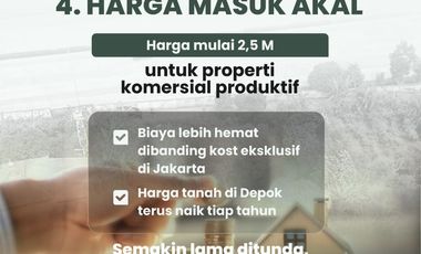 Jual Kost di Kampus Universitas Indonesia Depok Fully Furnish Bangunan Baru Strategis Cocok untuk Investasi