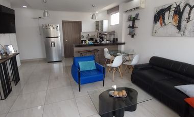 Departamento amoblado de alquiler en Portón de las Lomas