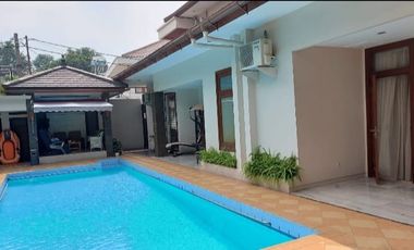 Rumah Kemang Utara Bangka Mampang di Bawah NJOP Pool Murah