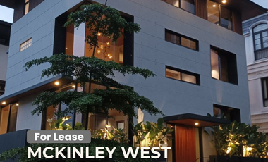 Fully Finished 5 Bedroom House For Rent Mckinley West Village BGC house for rent