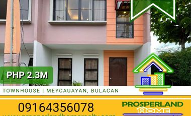 FOR SALE MEYCAUAYAN, BULACAN TOWNHOUSE (NORMAL UNIT)