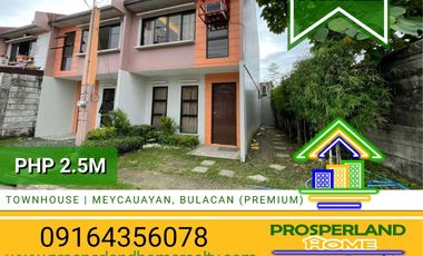 FOR SALE MEYCAUAYAN, BULACAN TOWNHOUSE (PREMIUM UNIT)
