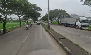 Dijual Tanah Menghadap Jalan Raya di Jl. Lingkar Tanjungpura - Karawang Barat