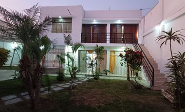 Hermosa Casa Productiva De 600 M2 En Alquiler En Nuevo Chimbote S/. 5,040.00 - $ 1,500.00