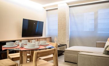 Departamento nuevo en venta totalmente amueblado y equipado listo para entregar e ideal para inversionistas para renta por plataforma