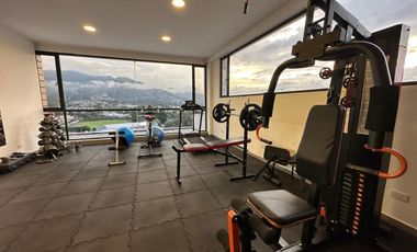 HERMOSA SUITE DE VENTA EN EDIFICIO MODERNO EN TUMBACO!!