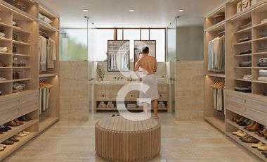 Casa en Preventa en Cancún en Kiva en Cancun Country Club con 4 Recámaras, alberca y Jardín