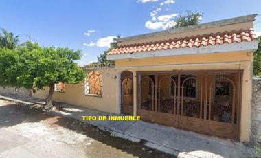 CASA EN REMATE BANCARIO, AZORRA, MERIDA, YUC.