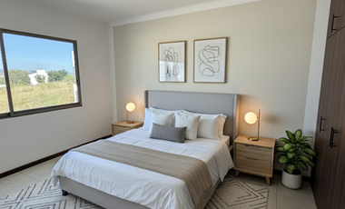 Casa moderna Tres Marías | 4 Recámaras |  2 Filtros de Seguridad | 200 m² | 30,000 mts2 de áreas verdes.