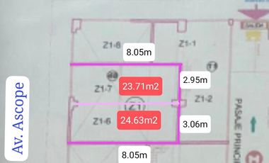 ALQUILER LOCAL COMERCIAL en C.C. La Bellota de 48m2 ó 24m2