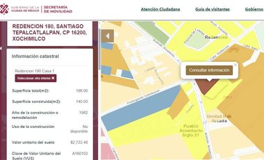 Casa en Condominio en Venta en Colonia La Concha, Xochimilco CDMX