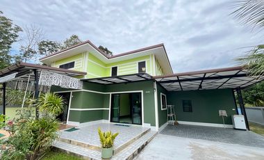 A private pool villa with 3 bedrooms and 3 bathrooms, along with parking space for 2 cars