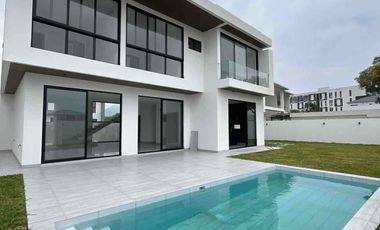 Isla Mocoli - Monaco - Casa de Estreno en Venta con Piscina - Km 6 Samborondón