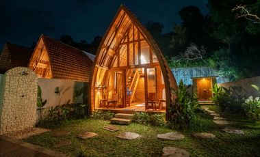 VILLA PRIBADI 1 KAMAR TIDUR – RESORT EKSKLUSIF DI NUSA PENIDA ( ML )