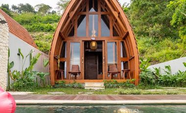 VILLA PRIBADI 1 KAMAR TIDUR – RESORT EKSKLUSIF DI NUSA PENIDA ( ML )