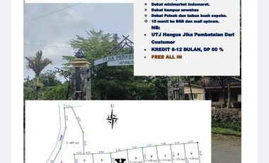 Tanah murah kandri gunungpati harga 90 jutaan