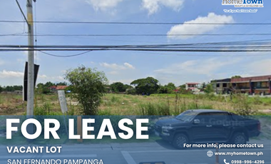 SAN FERNANDO PAMPANGA COMMERCIAL LOT FOR LEASE