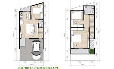 Dijual Rumah Modern 2 Lantai SHM Bebas Banjir Dekat Stasiun & TOL Bintara