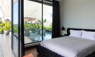 3-Bedroom Villa with Sauna and Lush Green Surroundings in Cemagi