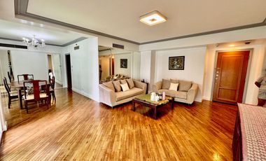 AMORSOLO ROCKWELL: 2BR for Rent, 156 sqm, Furnished, 2 parking, P130,000/mo.