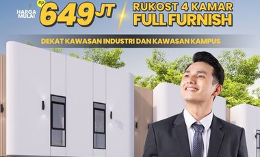 Semakin Mudah jadi Juragan Kos di Karawang dekat Kawasan Industri dan Kampus