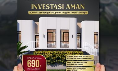 Semakin Mudah jadi Juragan Kos di Karawang dekat Kawasan Industri dan Kampus