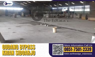 Jual Gudang Pabrik 4,9 Ha di Bypass Krian – Siap Industri Berat