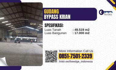 Jual Gudang Pabrik 4,9 Ha di Bypass Krian – Siap Industri Berat