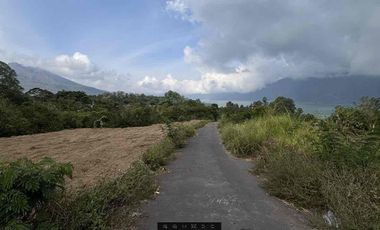 Tanah View Danau Dan Gunung Batur Di Kintamani Kedisan Bangli Dekat Songan Suasana Dingin