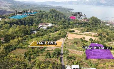 Tanah View Danau Dan Gunung Batur Di Kintamani Kedisan Bangli Dekat Songan Suasana Dingin