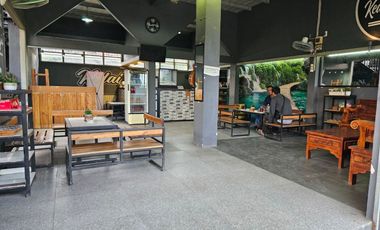 Jual cepat toko pakaian & coffe dua lantai