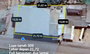 Jual cepat toko pakaian & coffe dua lantai