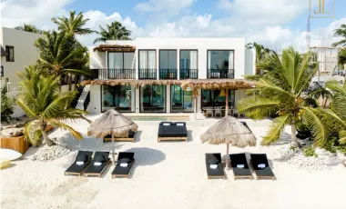 Exclusiva Villa con Playa Privada en Riviera Maya, Tulum