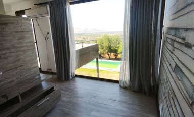 Casa mediterranea 3d 2b piscina, quincho, Condominio pavimentado. Batuco