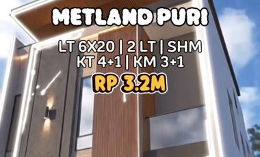 Wilson Brand new rumah uk 6x20 di metland puri