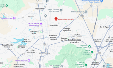 VENDO CASA EN VILLAS XALTIPA II, CUAUTITLAN CERCA FES CUAUTITLAN UNAM