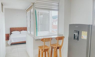 APARTA-ESTUDIO AMOBLADO EN VENTA