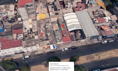 CASA CON AMPLIO TERRENO PARA CONSTRUCCION EN C. NORTE 172 414, PENSADOR MEXICANO, VENUSTIANO CARRANZA, CIUDAD DE MÉXICO