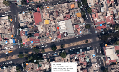 CASA CON AMPLIO TERRENO PARA CONSTRUCCION EN C. NORTE 172 414, PENSADOR MEXICANO, VENUSTIANO CARRANZA, CIUDAD DE MÉXICO