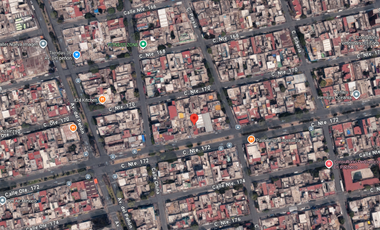 CASA CON AMPLIO TERRENO PARA CONSTRUCCION EN C. NORTE 172 414, PENSADOR MEXICANO, VENUSTIANO CARRANZA, CIUDAD DE MÉXICO